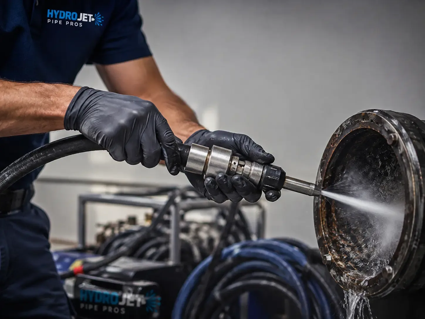 Hydro Jet Pipe Descaling in Northridge, CA